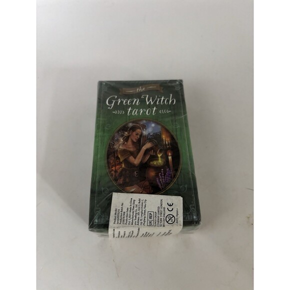 Other - Green Witch Tarot Deck 78 Cards Divination Prophet Cards  for Family Party Games